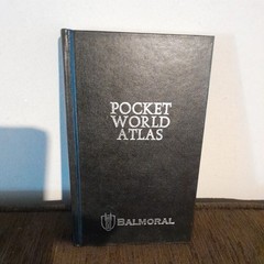 Balmoral Pocket World Atlas hardback book 2010