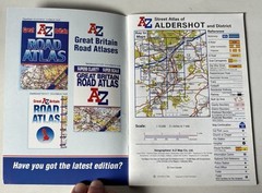 Geographers AZ Street Atlas – Aldershot, Camberley… – Edition 3, 1995