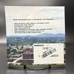 Road & Destination Atlas Of Manchester New Hampshire APG Carto Map Book Travel