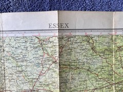 Bartholomew’s Revised “Half-Inch” Contoured Maps – Sheet 16 – Essex – c.1959