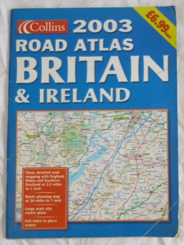 Collins 2003 Road Atlas Britain and Ireland, ISBN: 9780007658121