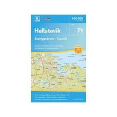 Sweden Hallstavik – Outdoor map 71 Walking, hiking SALE – 50% OFF