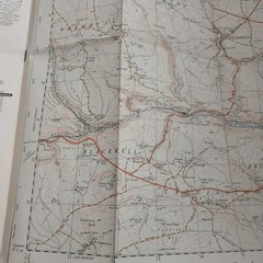 2x Vintage Ordnance Survey 2.5 Inch Maps Sheet SK 17 Tideswell SK 18 Castleton