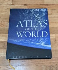 Atlas of the World: Deluxe Edition by Oxford University Press Hard Cover