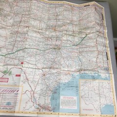 Vintage 1979 AAA Central States Travel Road Map