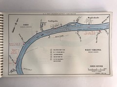 1963 U.S. Army Engineer District Ohio River Powhatan Point OH Foster KY