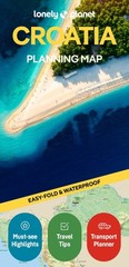 Lonely Planet Croatia Planning Map by Lonely Planet Folded Book