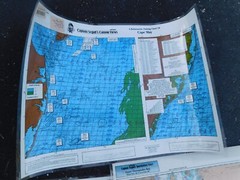 Vintage 1990’s Captain Segull’s Maps Cape May Chesapeake Bay & North Carolina