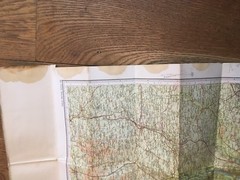 Vintage Bartholomew Half Inch Map 15 Herts and Bucks