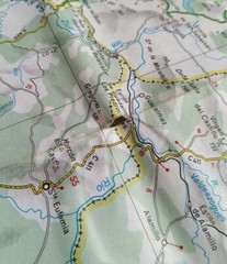 Michelin Map 444: Central Spain, Scale – 1:400 000, 1cm: 4km (1987).