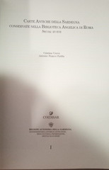 C. Cocco A.F. Fadda – CARTE ANTICHE DELLA SARDEGNA – 2006 Coedisar