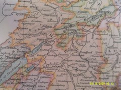 Antique Map. SWITZERLAND. c1900. VG.