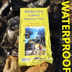 Waterton Lakes NP (Map) Trail maps (UK IMPORT)