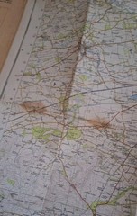 Ordnance Survey, OS, One Inch Paper Map, 1959 Forfar, no. 50.