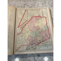 1904 Cram’s Modern Atlas The World Indexed Hardcover JL