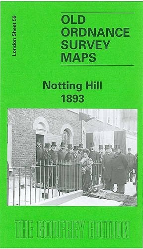 Notting Hill 1893: London Sheet 059.2 (Ol… by Taylor, Pamela Sheet map, folded