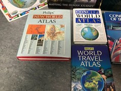 Bundle Of 9 Atlas & World Books Inc. 1 DK, Travel Atlas, Youngsters Atlas
