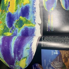 National Geographic Atlas of the World Seventh Edition Hard Cover Lg 18.5” X 12”