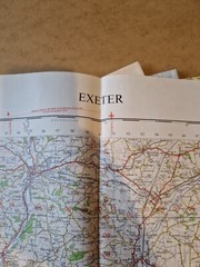 Ordnance Survey Map Of Great Britian – EXETER – 1960 – 1/63360