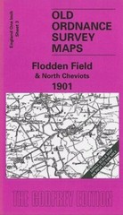 MAP OF Flodden Field & North Cheviots 1901 One Inch Sheet 3 by John Griffiths