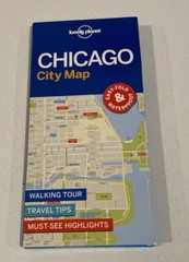 Lonely Planet Chicago City Map 2017 1st Edition Great, no tape seal