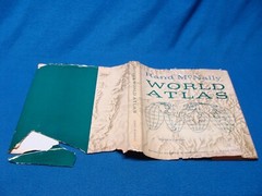 Vintage Rand McNally Goode’s World Atlas 12th Edition Revised 1968 Used