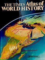 The Times Atlas of World History Revised Edition Illustrated Hardcover 1984