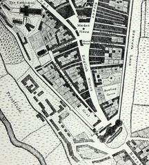 1794 Rare Map City of Carlisle Cumberland 18th Century Cumbria Facsimile