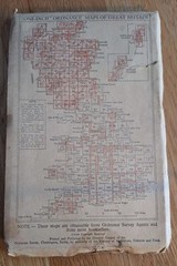 Ordnance Survey, OS, One Inch Paper Map, 1959 Forfar, no. 50.