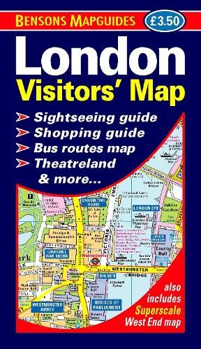 Bensons MapGuides London Visitors’ Map (Map) (UK IMPORT)