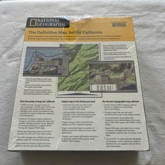 National Geographic Topographical California – 10 CD-ROMS (2003)