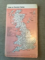 1969 Ordnance Survey One Inch Map 107 Snowdon (incl Bangor, Betws-y-Coed)