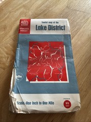 Tourist Map of the Lake District by Ordnance Survey