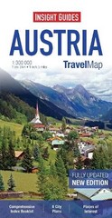 Insight Travel Maps: Austria by APA Publications Limited Sheet map Book The Fast