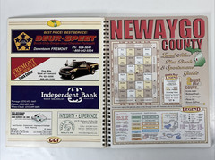 Newaygo County Michigan Land Atlas Plat Book Sportsman Guide Year 2001 by CCI