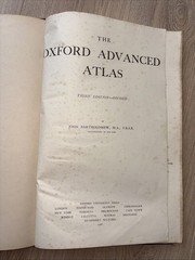 The Oxford Advanced Atlas Bartholomew – Oxford University Press