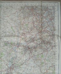 Ordnance Survey One-Inch Map, Sheet 130: Kidderminster (1963).