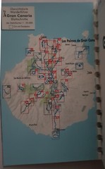 Gran Canaria walking guide – German – 1:35000 – 42 hikes high quality VGC