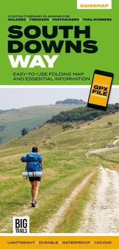 South Downs Way (Map) Big Trails Guidemaps (UK IMPORT)