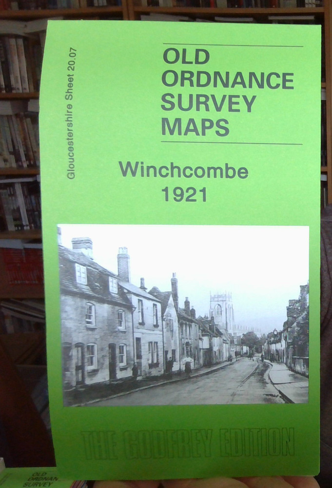 MAP OF Winchcombe 1921: Gloucestershire Sheet 20.07 by Barrie Trinder NEW
