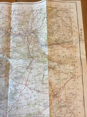 1953 Ordnance Survey One Inch Seventh Series Map 156 Bristol And Stroud