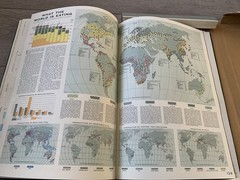 Vintage 1962 Reader’s Digest Great World Atlas 1st Edition Large Hardcover Book