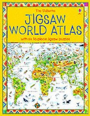 King, Colin : The Usborne Jigsaw World Atlas (Usborne FREE Shipping, Save £s