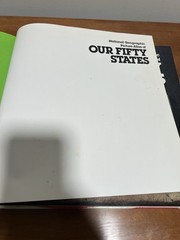 National Geographic Picture Atlas of Our Fifty States 1978 Vintage with Map