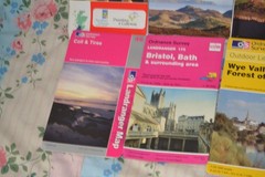 OS & Philip’s Maps, Northumberland, Outer Hebrides etc Ordnance Survey Maps x 6