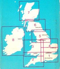 NORTHERN ENGLAND – Colourmaster map for visitors