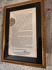 The Art of Pilgrimage: Framed Artwork. 13 1/2 By 10 Inch’s￼