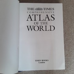 The Times”Comprehensive Atlas of the World”Millennium 10th Edition RRP £125