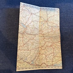Hallwag Motoring Maps 1961 (Osterreich) Austria