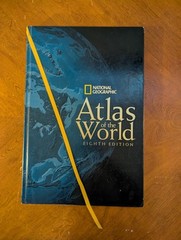 Large Hardcover World Atlas
